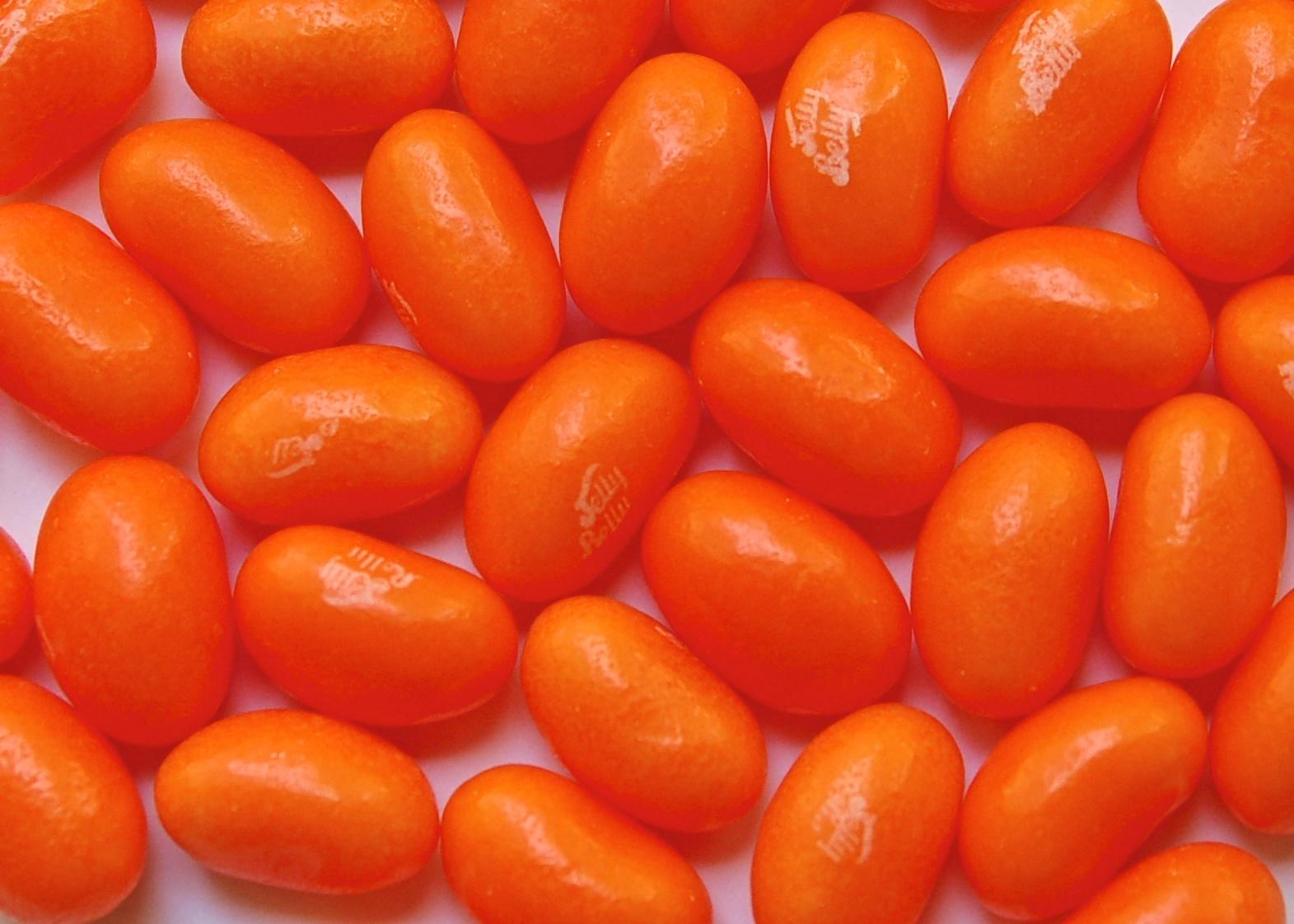 jelly belly orange sherbet 8.99 lb. Opie's Candy Store