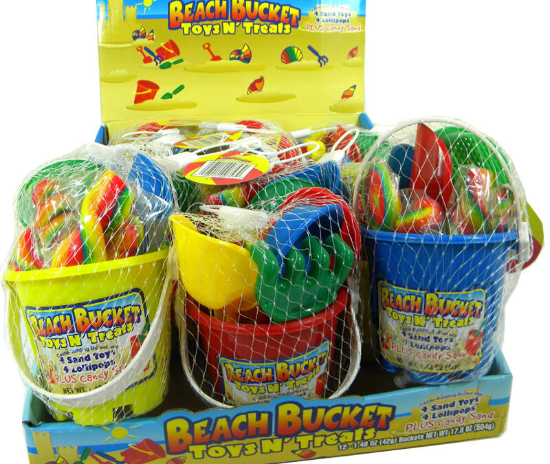 beachbucketfilledwithcandytoys12ct48 Opie's Candy Store