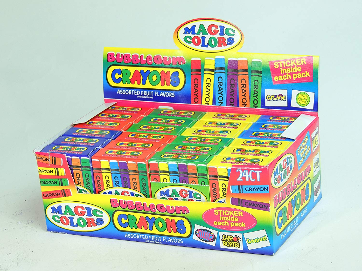 bubblegum crayons Opie's Candy Store